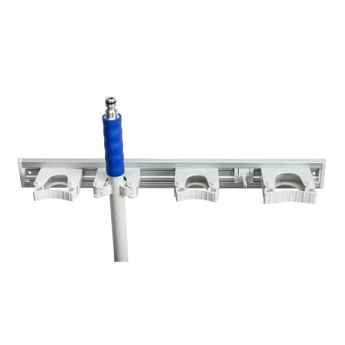 Preview: HAUG PROFI Geräteleiste Alu inkl. 3 Stielhalterungen 51,0 x 8,5 x 5,5cm